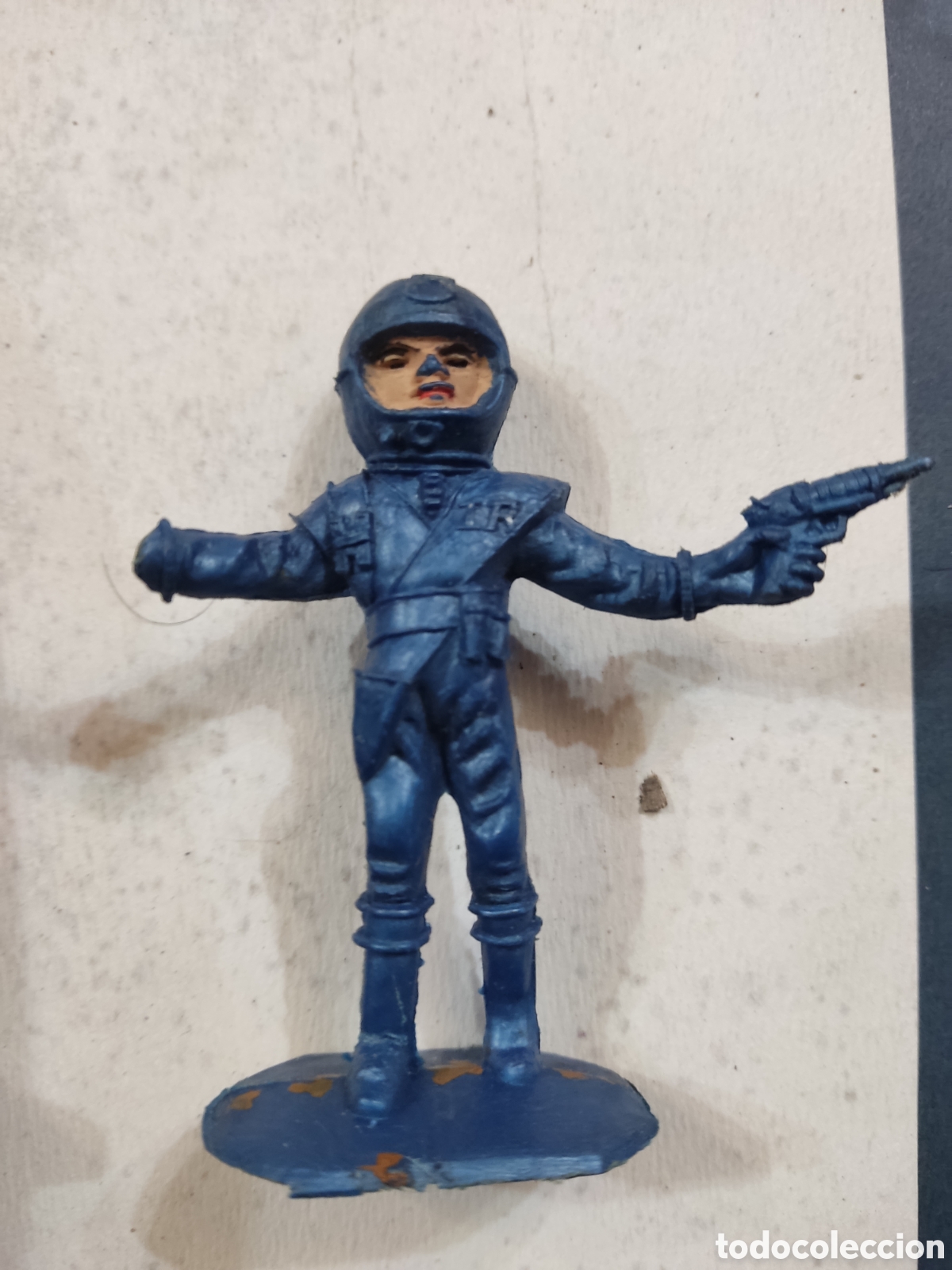 Figuras de goma y PVC: 2 figuras Astronauta 7,5 cm - Foto 2