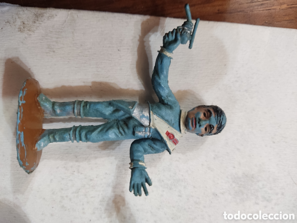 Figuras de goma y PVC: 2 figuras Astronauta 7,5 cm - Foto 3