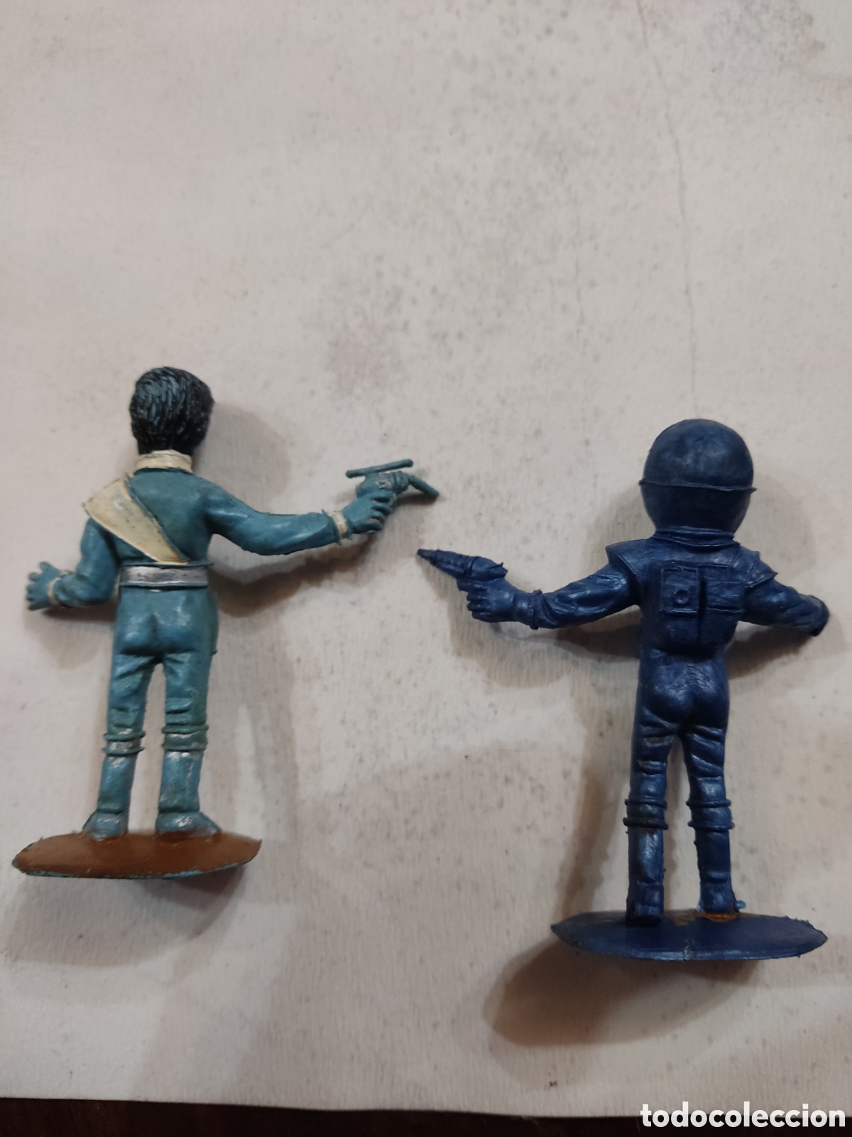 Figuras de goma y PVC: 2 figuras Astronauta 7,5 cm - Foto 5