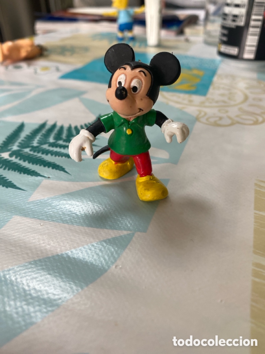 Figuras de goma y PVC: Figura pvc Mickey Mouse bully - Foto 1