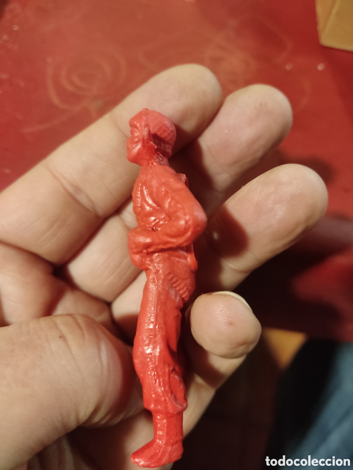 Figuras de goma y PVC: Paracaidista pl&aacute;stico 8 cm - Foto 3