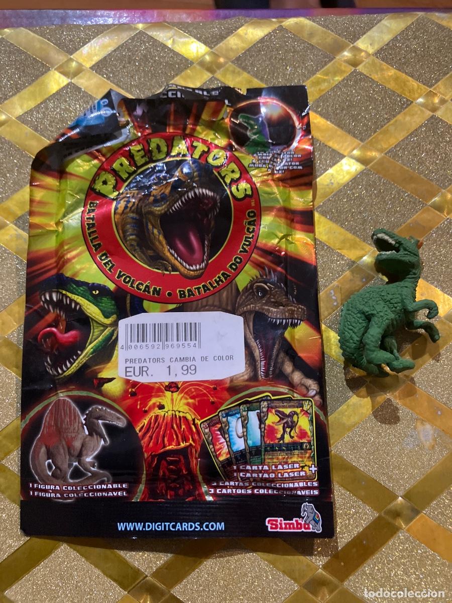 Figuras de goma Kinder: MU&Ntilde;ECO DINOSAURIO DE PREDATORS BATALLA DEL VOLC&Aacute;N DE SIMBA ! - Foto 1
