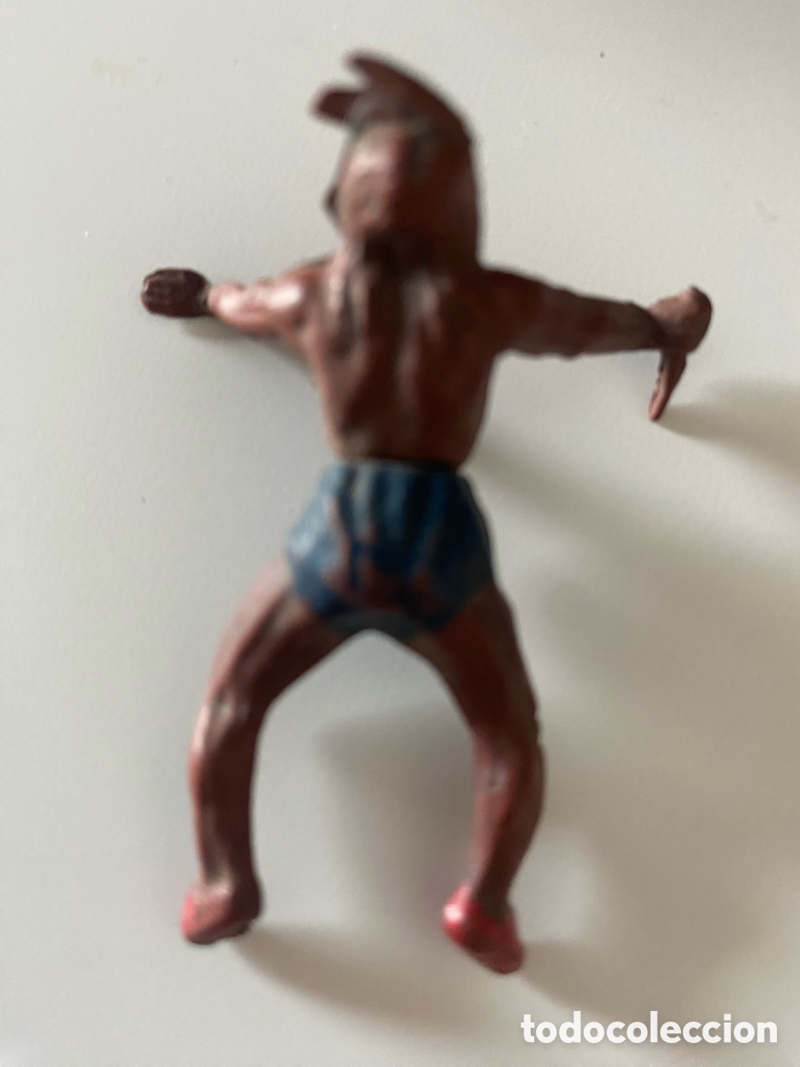 Figuras de goma y PVC: Indio goma gama 5 cm - Foto 1