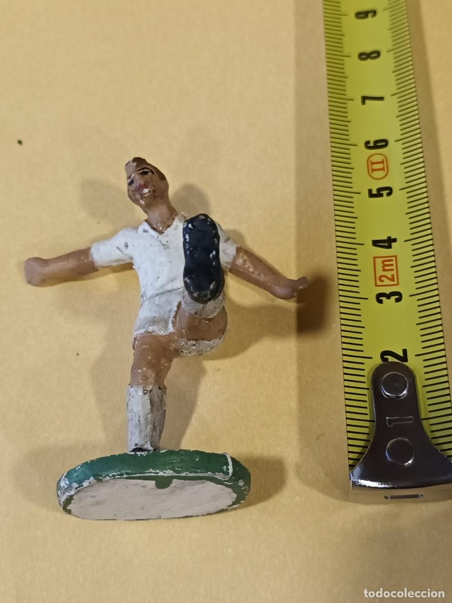 Figuras de goma y PVC: 1,ASTER,FUTBOLISTA DEL REAL MADRID CON EL N&ordm; 9 ,TIPO JECSAN,REAMSA,PECH, LEER DESCRIPCION