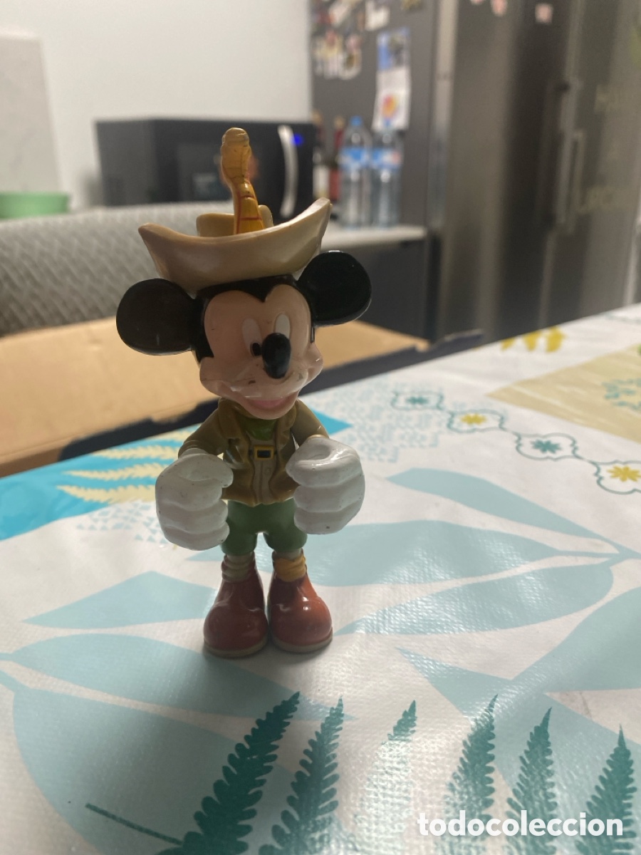 Figuras de Goma y PVC: Figura Mickey Mouse safari 12 cm