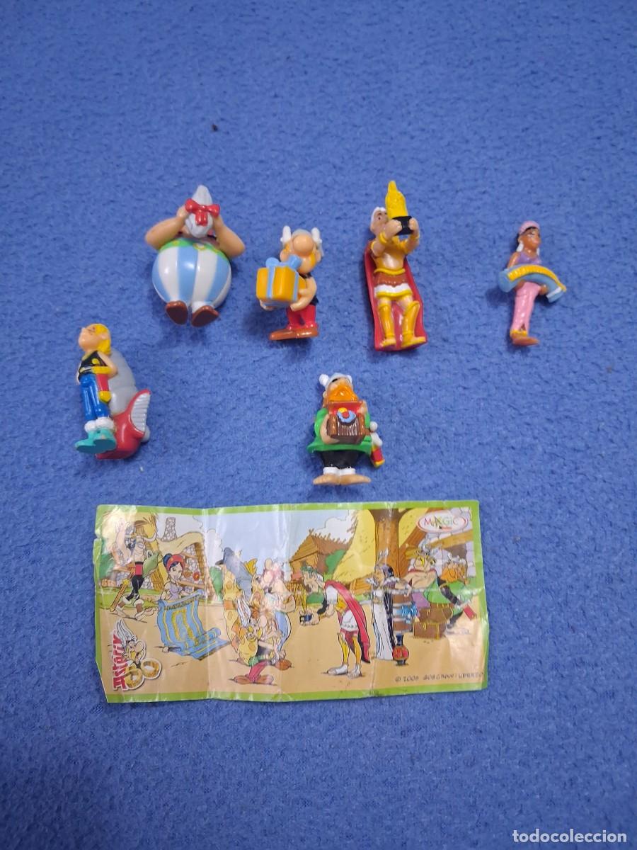 Figuras de goma Kinder: LOTE FIGURAS ASTERIX Y OBELIX. - Foto 1