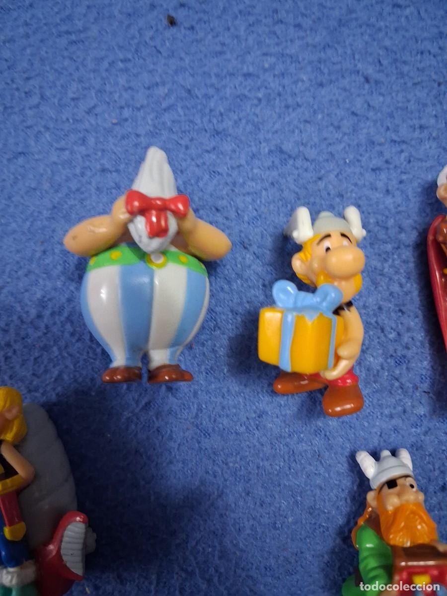 Figuras de goma Kinder: LOTE FIGURAS ASTERIX Y OBELIX. - Foto 2