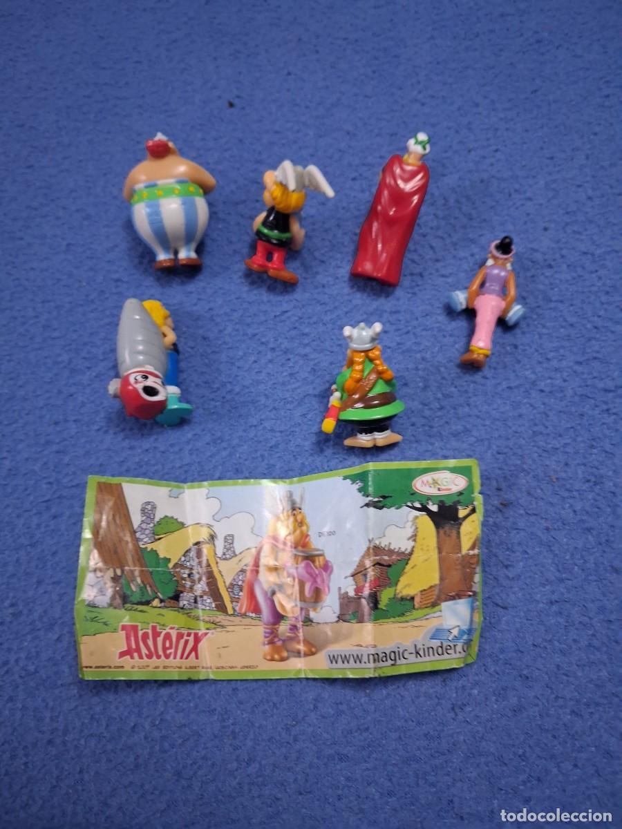 Figuras de goma Kinder: LOTE FIGURAS ASTERIX Y OBELIX. - Foto 6