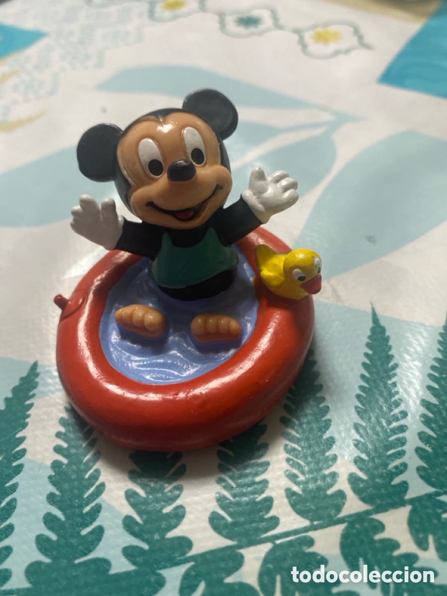 Figuras de goma y PVC: Figura pvc Mickey Mouse bully - Foto 1