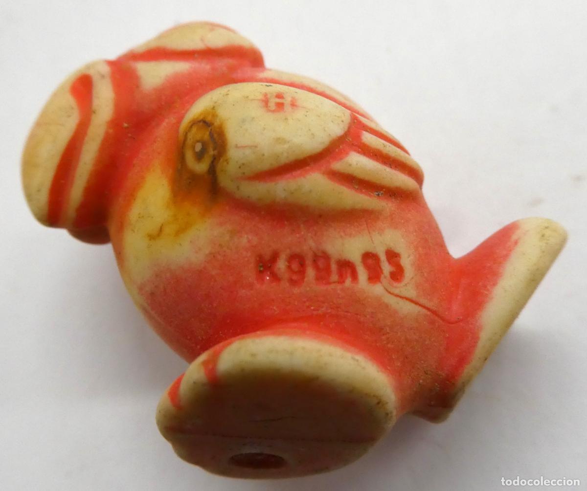 Figuras de goma Kinder: T&oacute;tem kinder doble cara pajaro - Foto 3