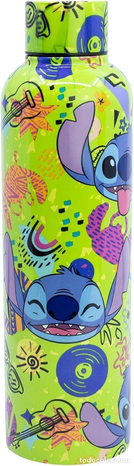 Figuras de goma y PVC: Botella Termo Acero Inoxidable antivuelco Stitch