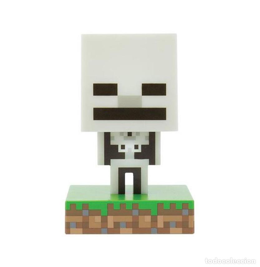 Figuras de goma y PVC: Lampara Skeleton - Minecraft - Foto 1