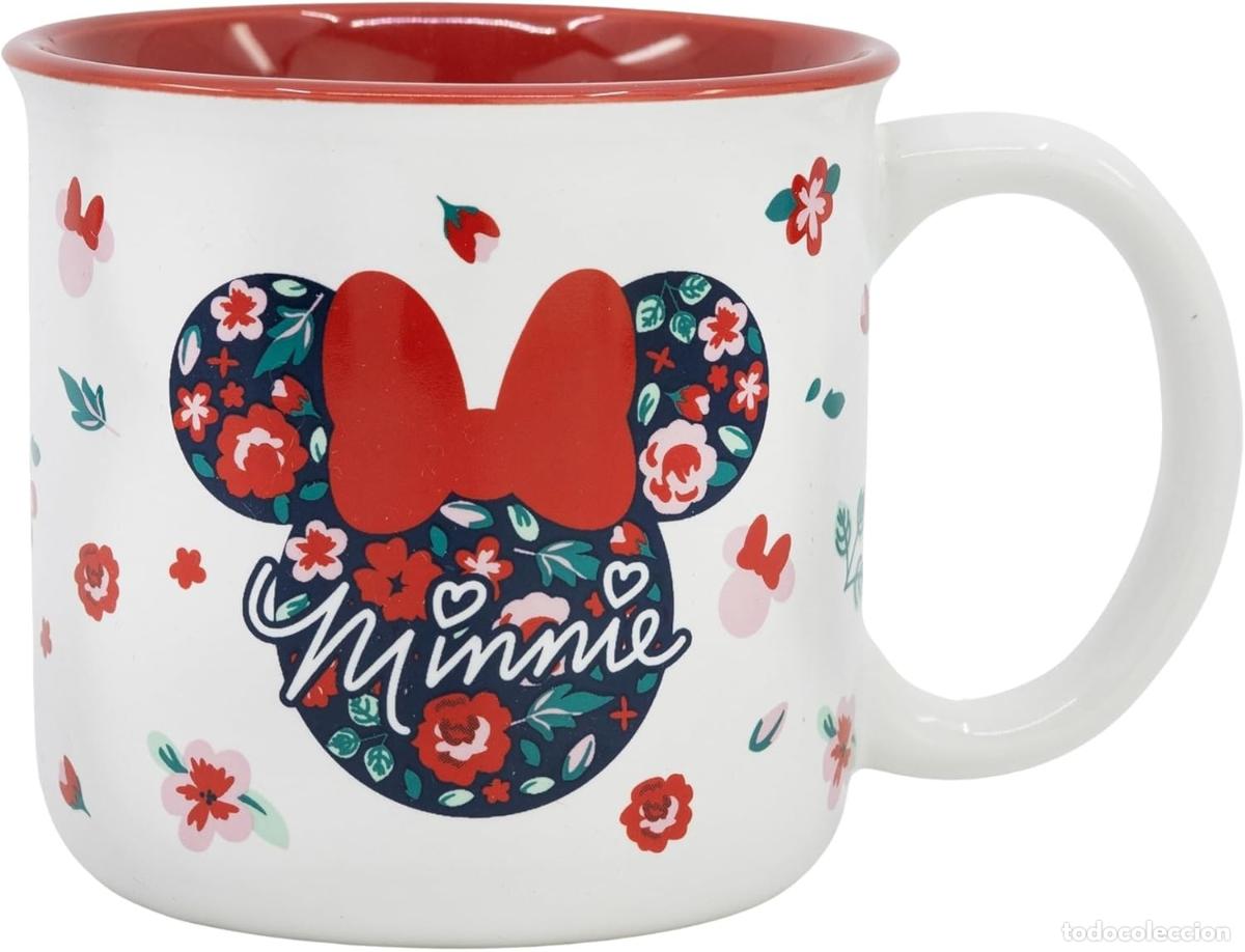Gummi- und PVC-Figuren: Taza Desayuno Minnie Mouse - Disney
