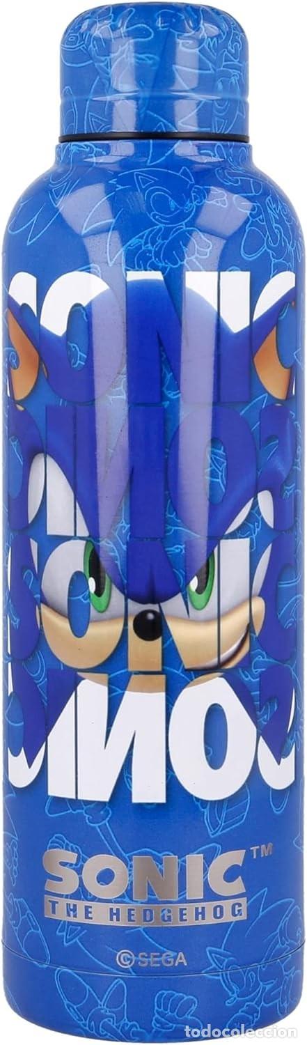 Figuras de goma y PVC: Botella Termo Sonic - Sonic The Hedgehog - Foto 1