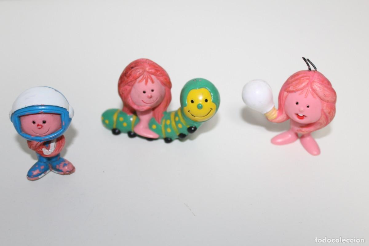 Figuras de goma y PVC: LOTE MU&Ntilde;ECOS PVC MIN LOS SABIOS - DEFECTOS - Foto 1
