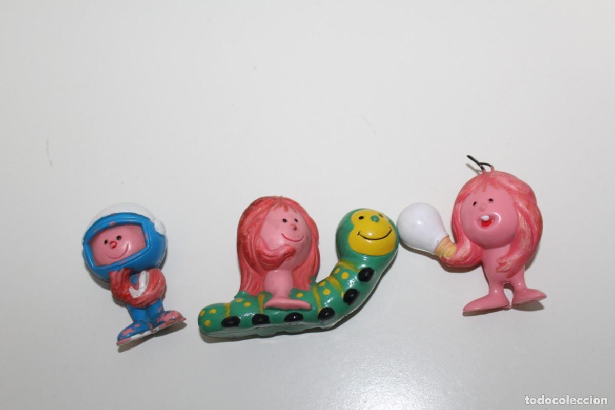 Figuras de goma y PVC: LOTE MU&Ntilde;ECOS PVC MIN LOS SABIOS - DEFECTOS - Foto 2