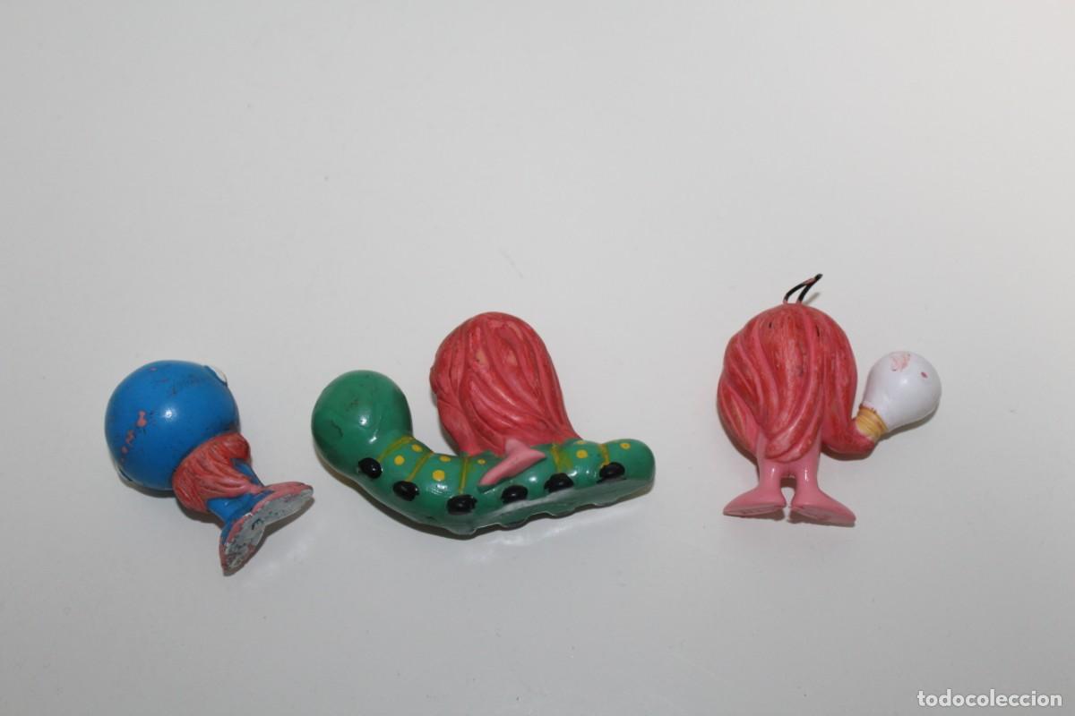 Figuras de goma y PVC: LOTE MU&Ntilde;ECOS PVC MIN LOS SABIOS - DEFECTOS - Foto 3