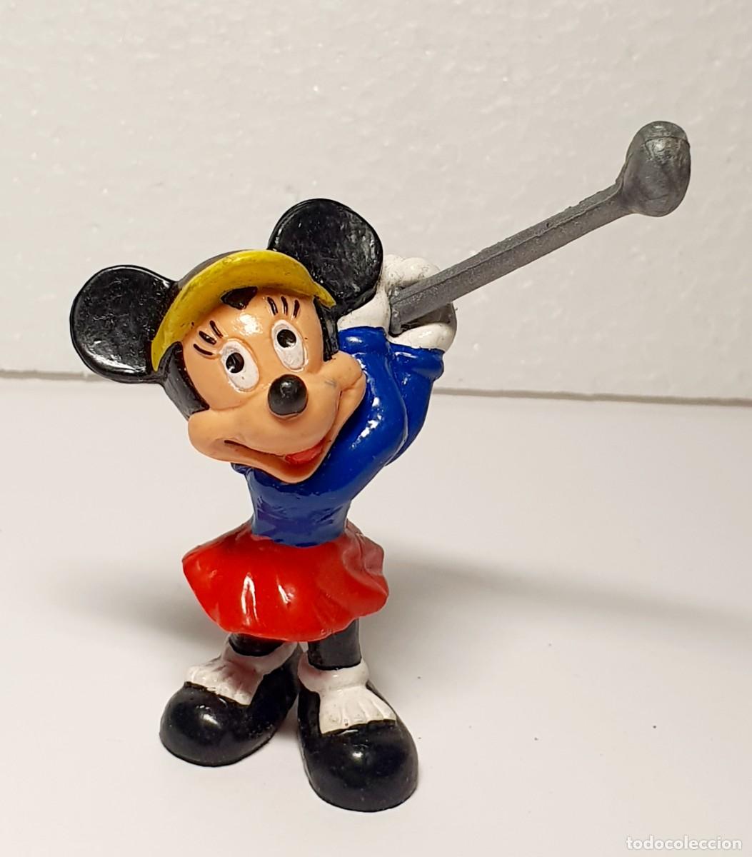 Figuras de goma y PVC: MINNIE MOUSE GOLF GOLFISTA - Foto 1