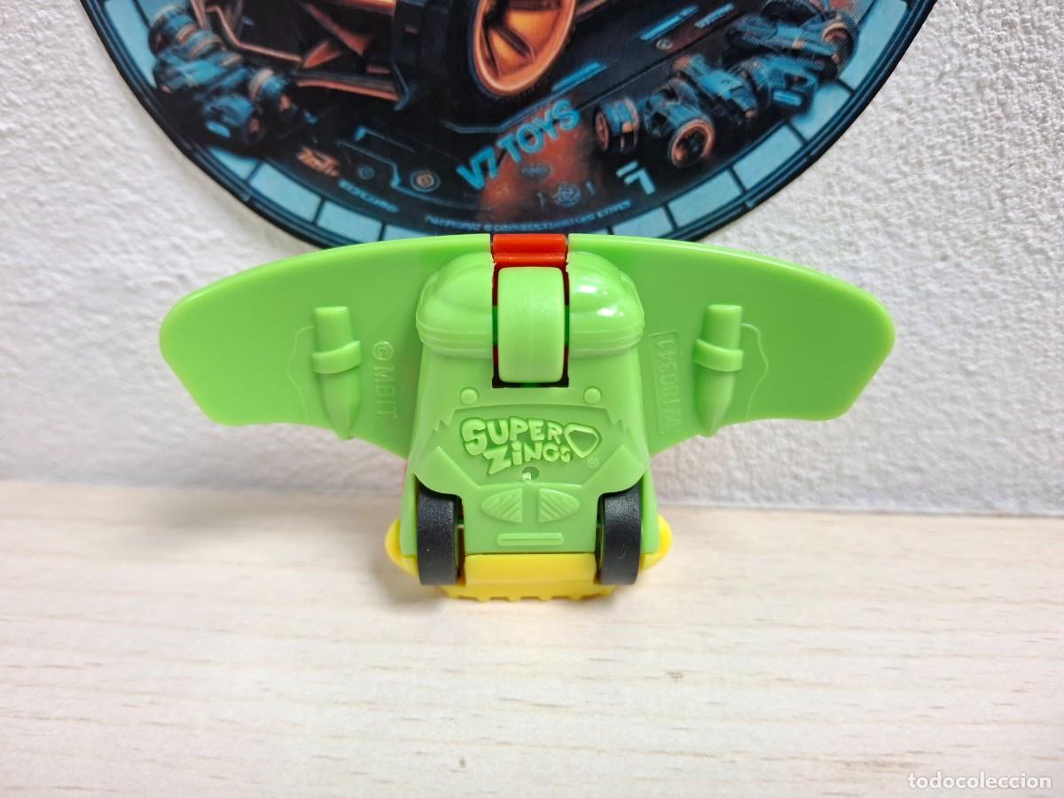 Figuras de goma y PVC: Superzings Superslider Superplane Serie 3 Magic Box Superthings Pullback - Foto 3