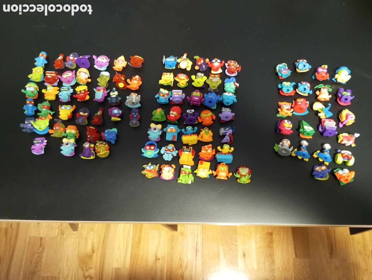 Figuras de Goma y PVC: Lote Super zings - superthings- mu&ntilde;eco PVC