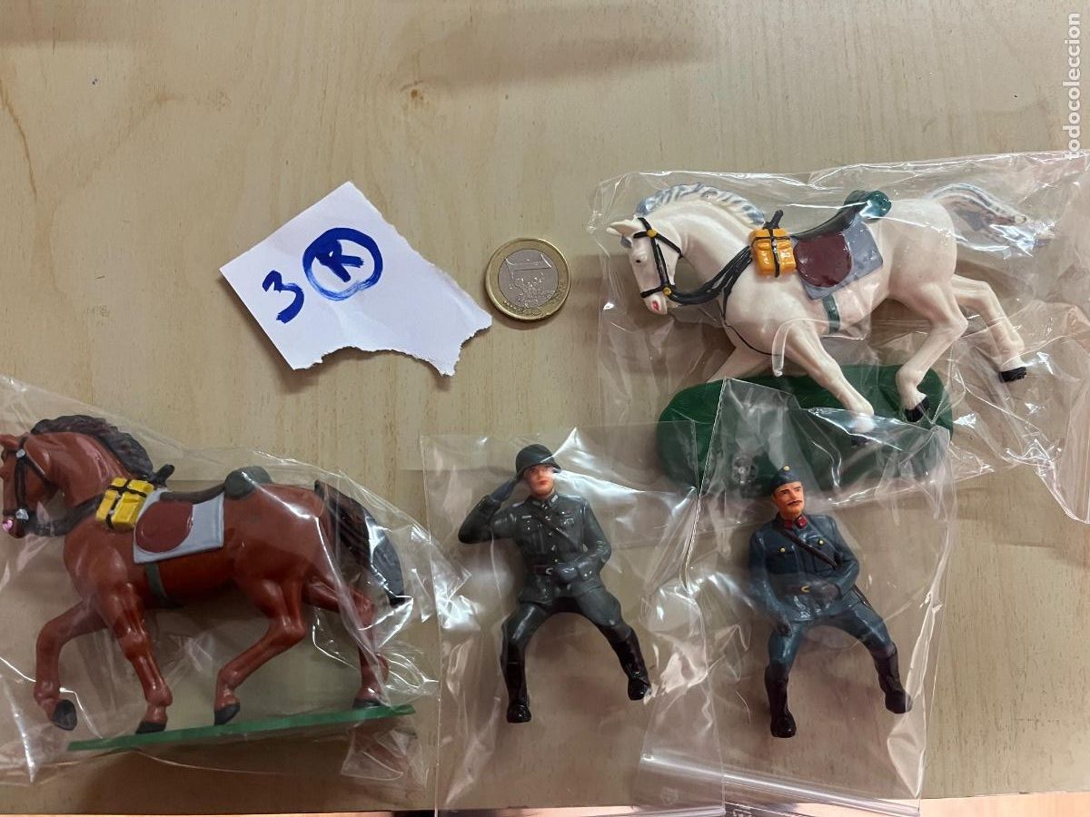 Figuras estilo Elastolin segunda guerra mundial