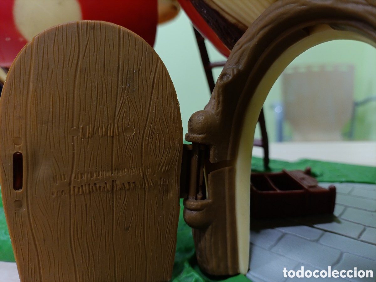 Figuras de goma y PVC: Casa seta de los pitufos - Foto 6