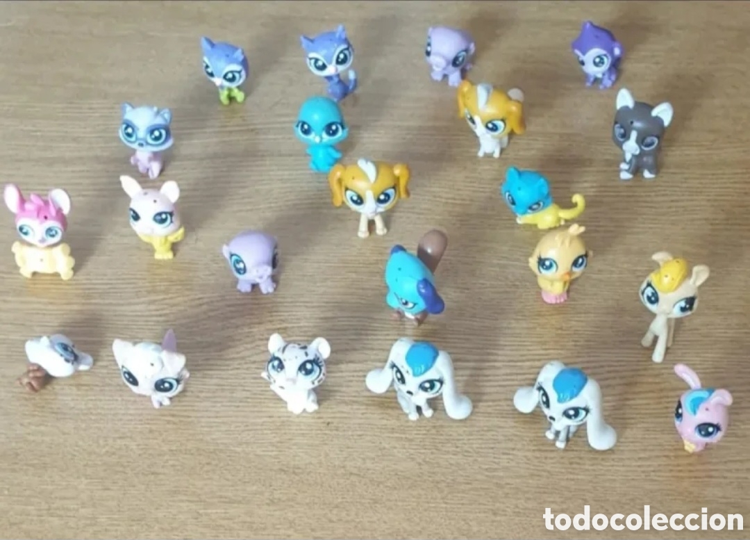 Figuras de goma y PVC: Mu&ntilde;ecos Littlest pet shop - Foto 1