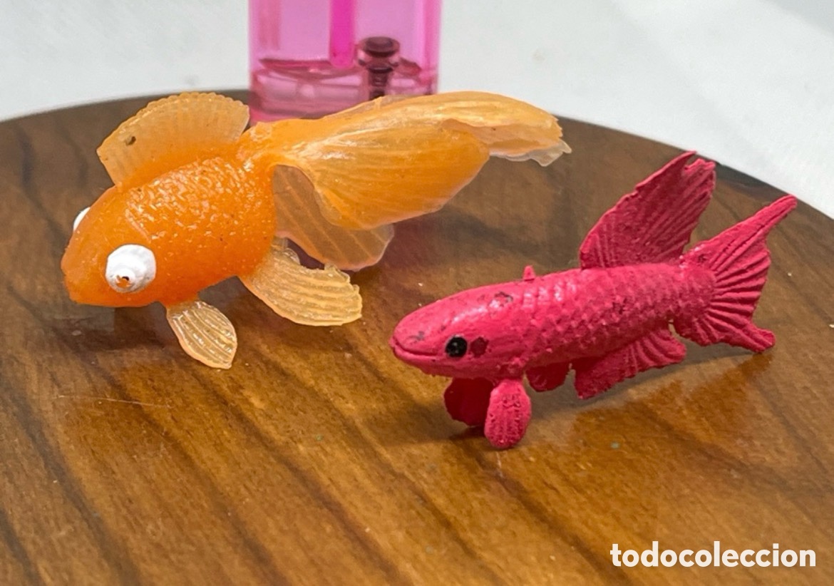 Figuras de goma y PVC: PAREJA DE PECES - Foto 1