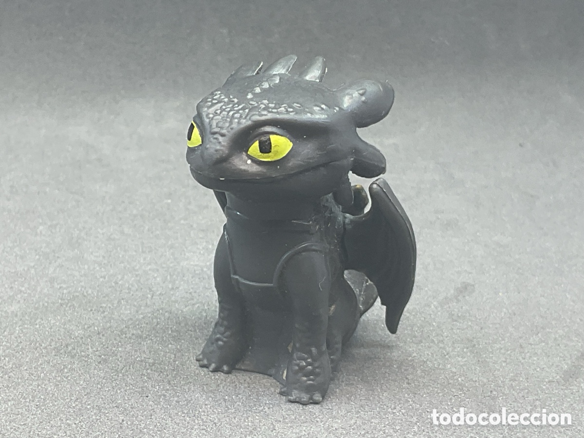 Rubber and PVC Figures: Figura en Goma/Pvc de Chimuelo. Personaje de Como Entrenar a tu Drag&oacute;n.