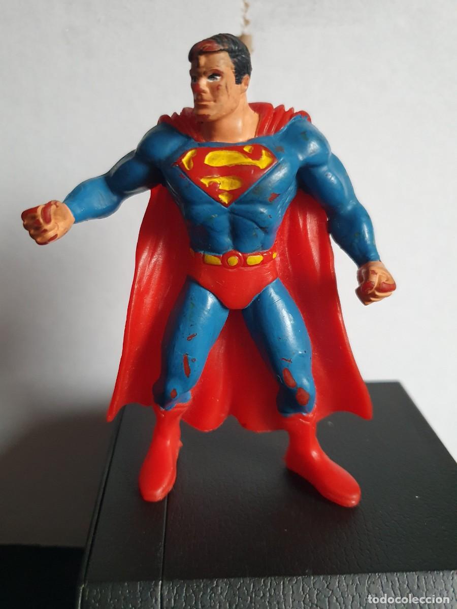 Figuras de goma y PVC: Superman comics spain estado bueno - Foto 1