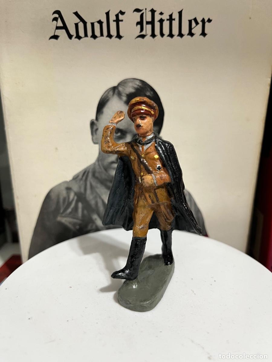 Figuras de goma y PVC: Adolf Hitler Figuras estilo Elastolin lineol rara y dificil. - Foto 3