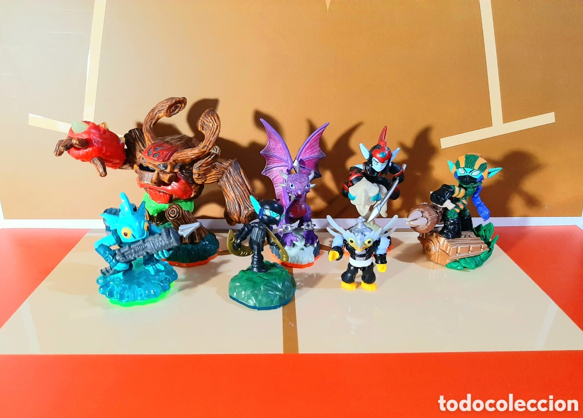 Figuras de goma y PVC: Lote figuras Skylander Giants - Foto 1
