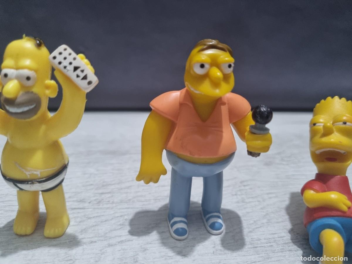 Figuras de goma y PVC: Lote de figuras de los simpson - Foto 5