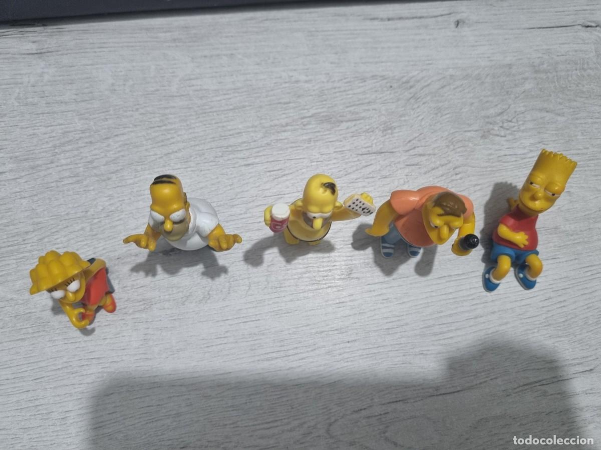 Figuras de goma y PVC: Lote de figuras de los simpson - Foto 11