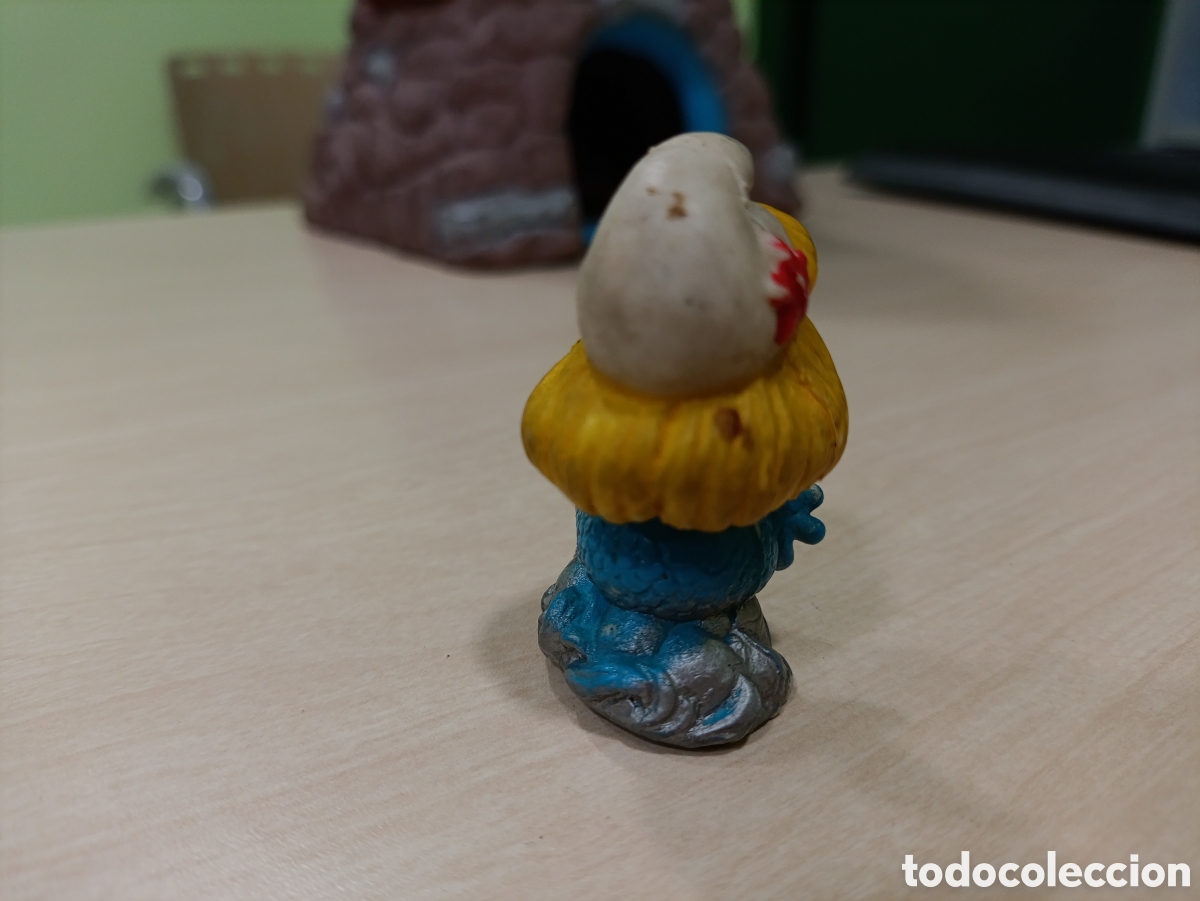 Figuras de goma y PVC: Figura pitufina sirena - Foto 2