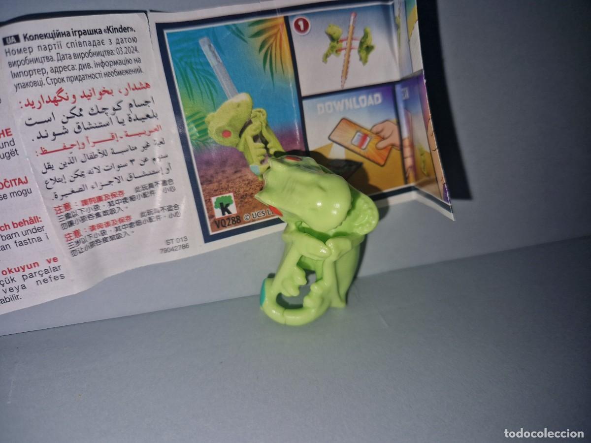 Figuras de goma Kinder: KINDER , DINOSAURIO / NUEVO - Foto 1