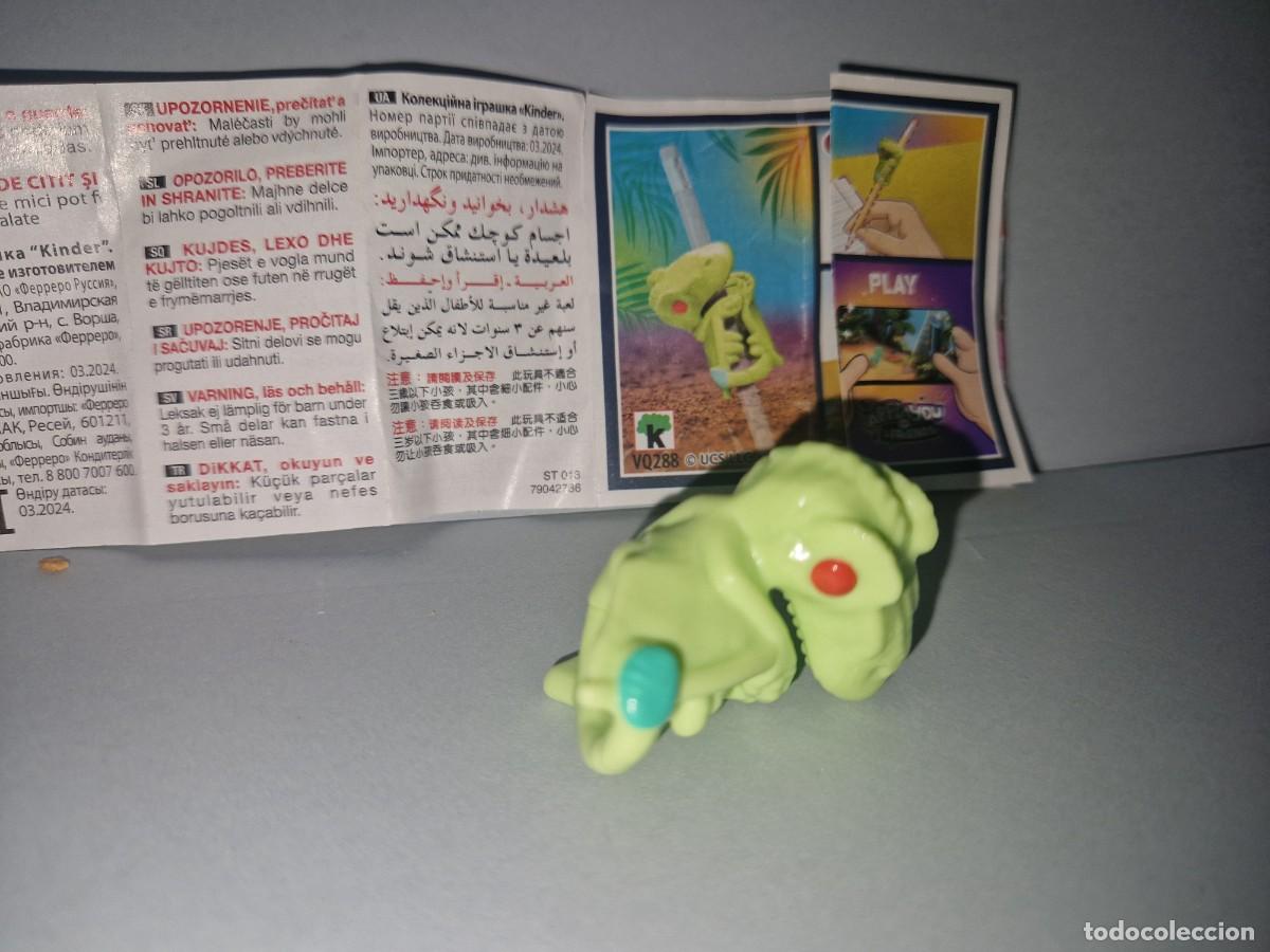Figuras de goma Kinder: KINDER , DINOSAURIO / NUEVO - Foto 2
