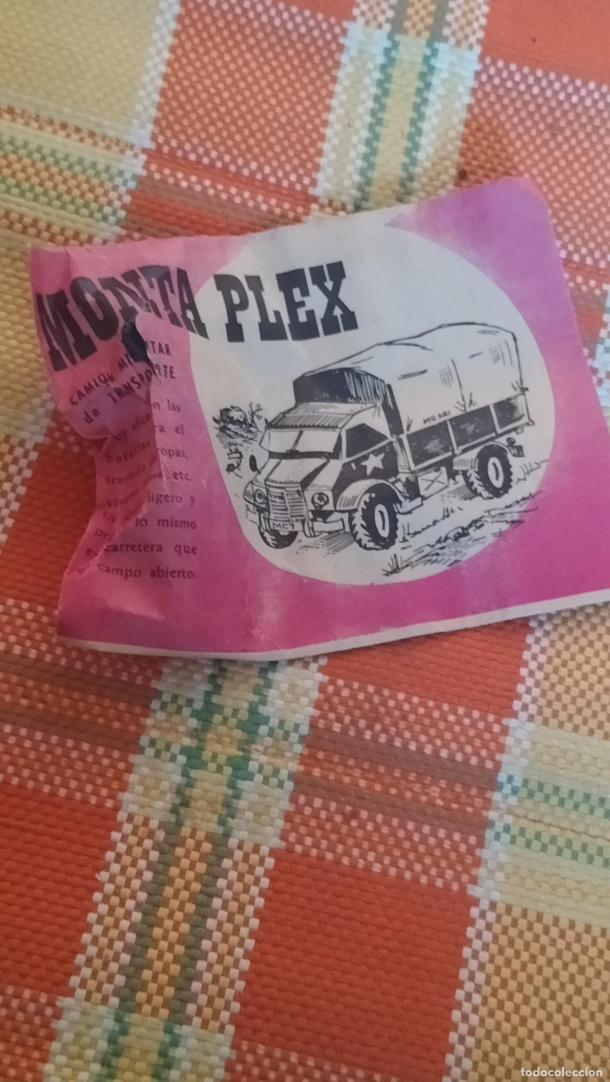 Figuras de goma y PVC: ANTIGUO SOBRE MONTA-PLEX - Foto 3