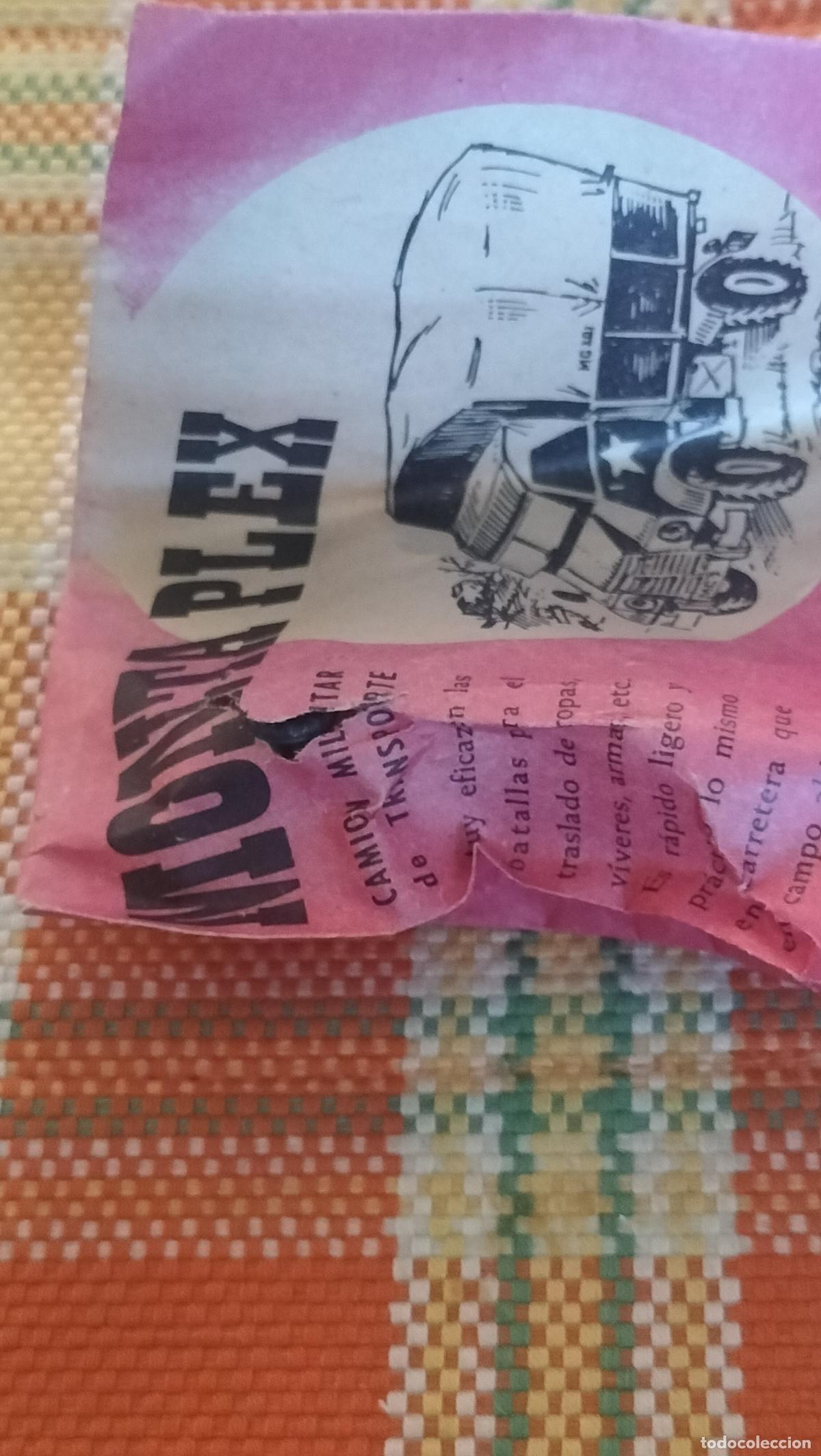 Figuras de goma y PVC: ANTIGUO SOBRE MONTA-PLEX - Foto 1