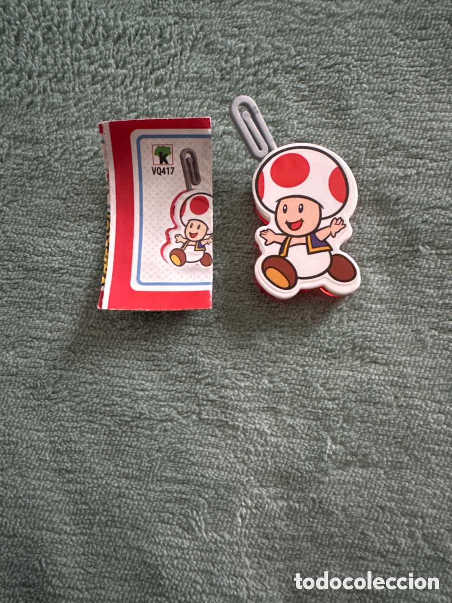 Figuras de goma Kinder: Clip Toad Kinder - LEER CONDICIONES DE VENTA Y ENV&Iacute;O - Foto 1