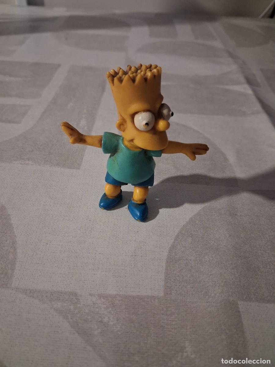 Figuras de goma y PVC: Mu&ntilde;eco de goma bart simpson de 1991 20thc.fox - Foto 1