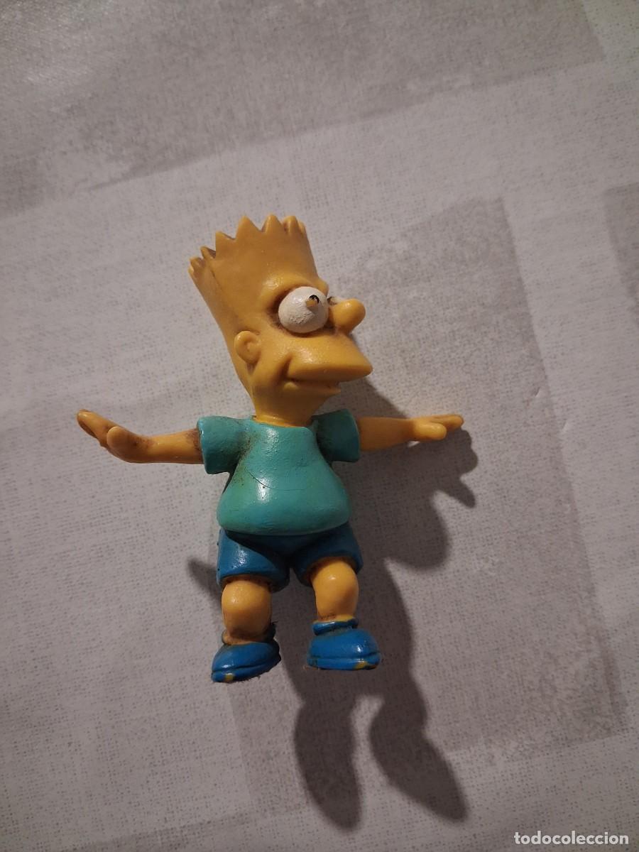 Figuras de goma y PVC: Mu&ntilde;eco de goma bart simpson de 1991 20thc.fox - Foto 2