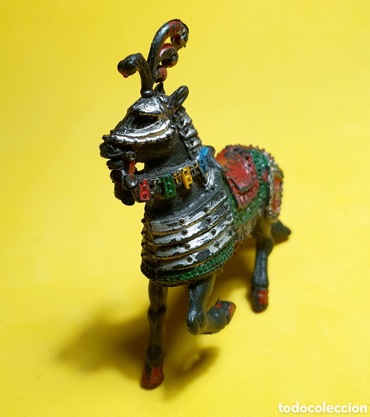 Figuras de goma y PVC: CABALLO MEDIEVAL LAFREDO ORIGINAL DE LA &Eacute;POCA - Foto 3