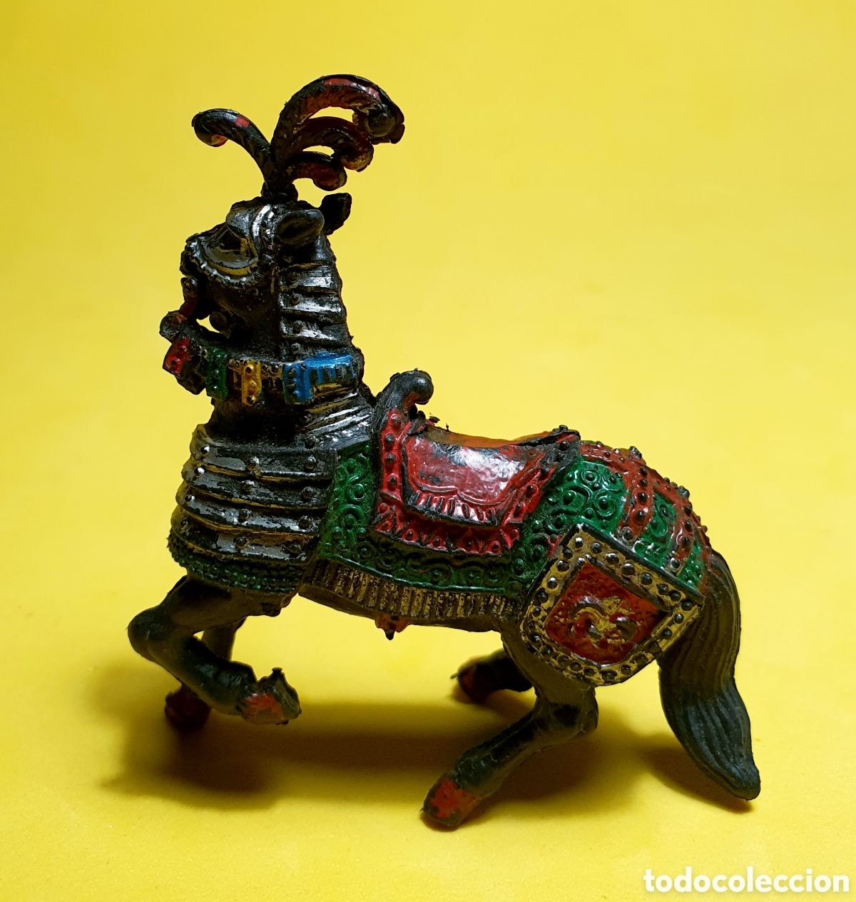 Figuras de goma y PVC: CABALLO MEDIEVAL LAFREDO ORIGINAL DE LA &Eacute;POCA - Foto 4