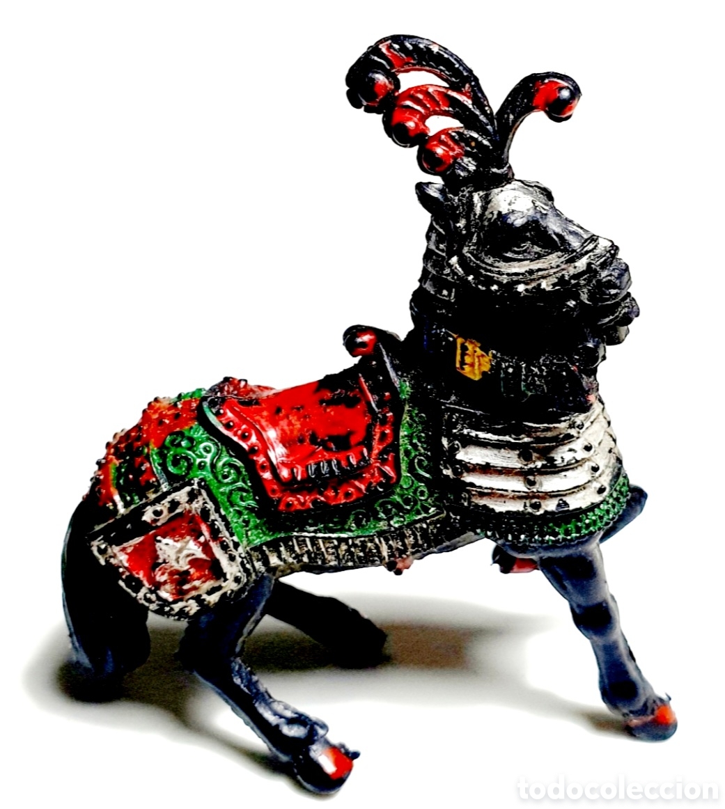 Figuras de goma y PVC: CABALLO MEDIEVAL LAFREDO ORIGINAL DE LA &Eacute;POCA - Foto 1