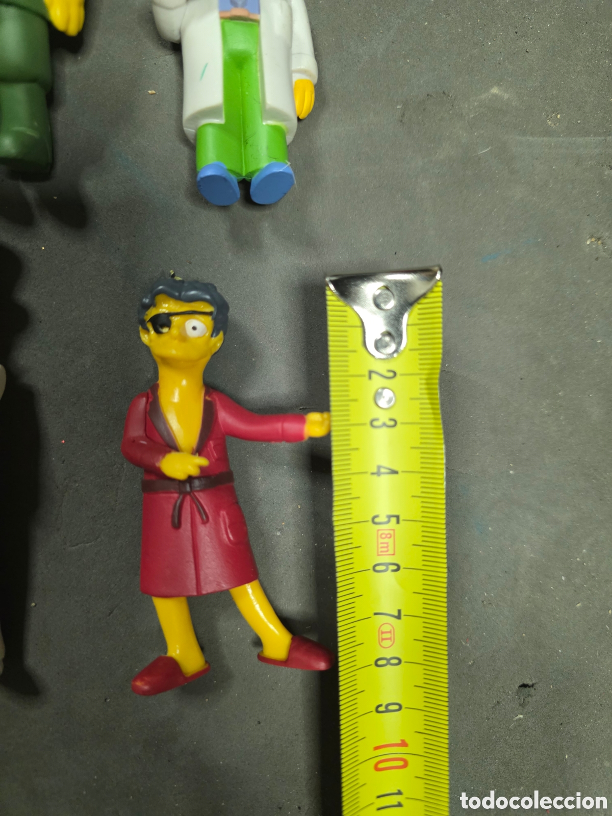Figuras de goma y PVC: Lote 14 figuras Simpson de 8 cms - Foto 6