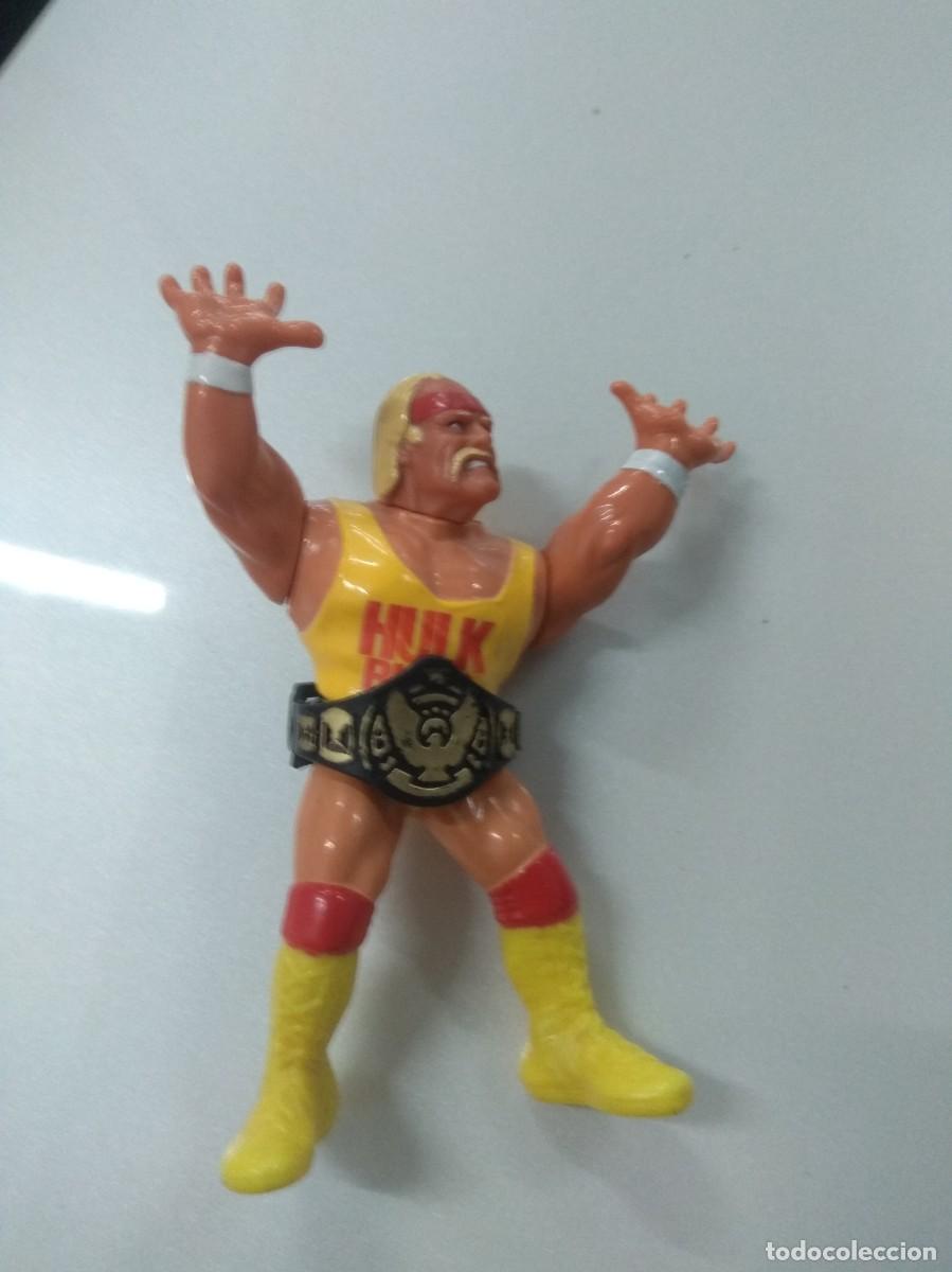 Figuras de Goma y PVC: WWF PRESING CATCH HULK HOGAN