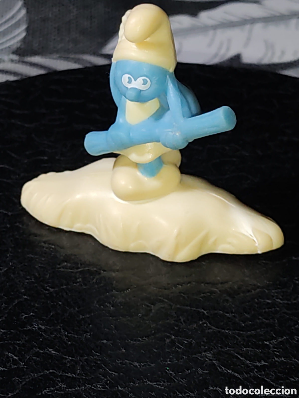 Figuras de goma y PVC: Pitufa & Pitufina Peyo 2017 & TM - Foto 1
