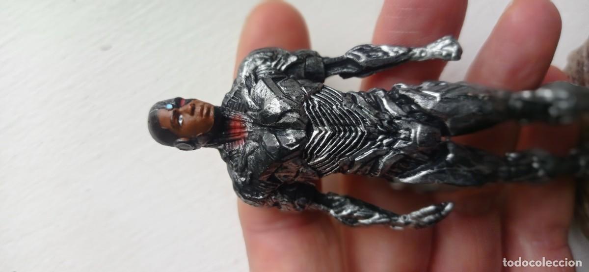 Figuras de goma y PVC: Figura marvel Cyborg de Dc Comics (Schleich) de 2017 - Foto 2