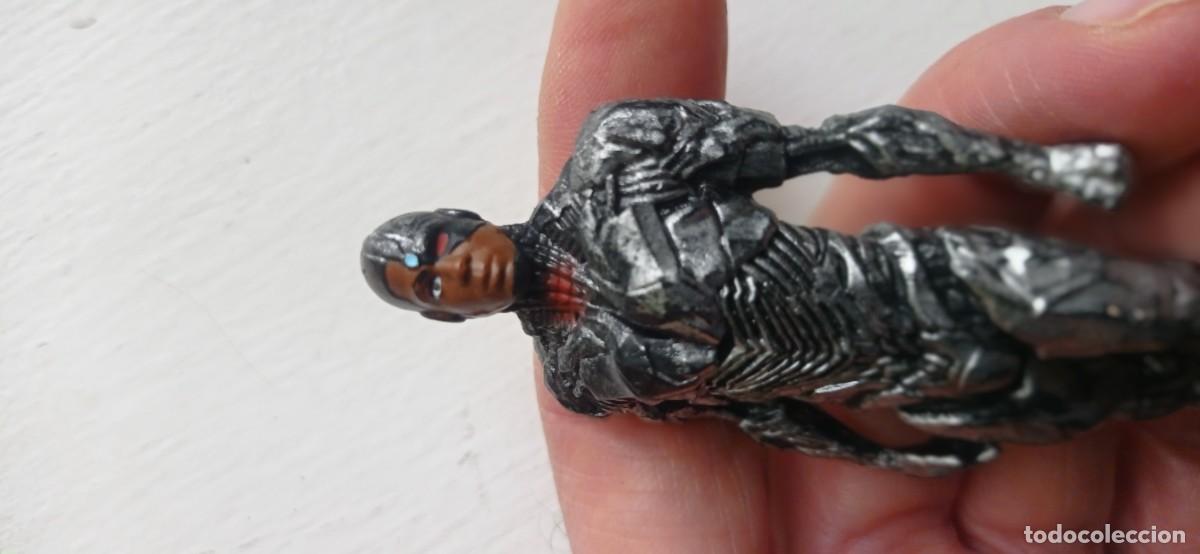 Figuras de goma y PVC: Figura marvel Cyborg de Dc Comics (Schleich) de 2017 - Foto 3
